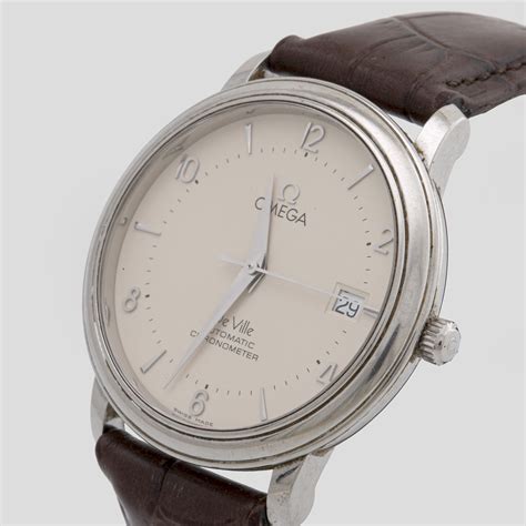 omega de ville wrist watch|Omega De Ville best price.